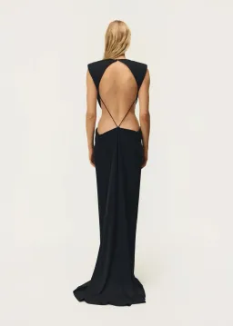 ARCINA ORI AMARA DRESS BLACK SIZE 8 (S) for rent on The Volte - image 4
