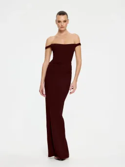Effie Kats Hayward Gown - Wine for rent on The Volte - image 1