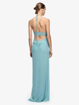 Bec & Bridge XANTHI V NECK MAXI DRESS BERMUDA BLUE Size 10 for rent on The Volte - image 2