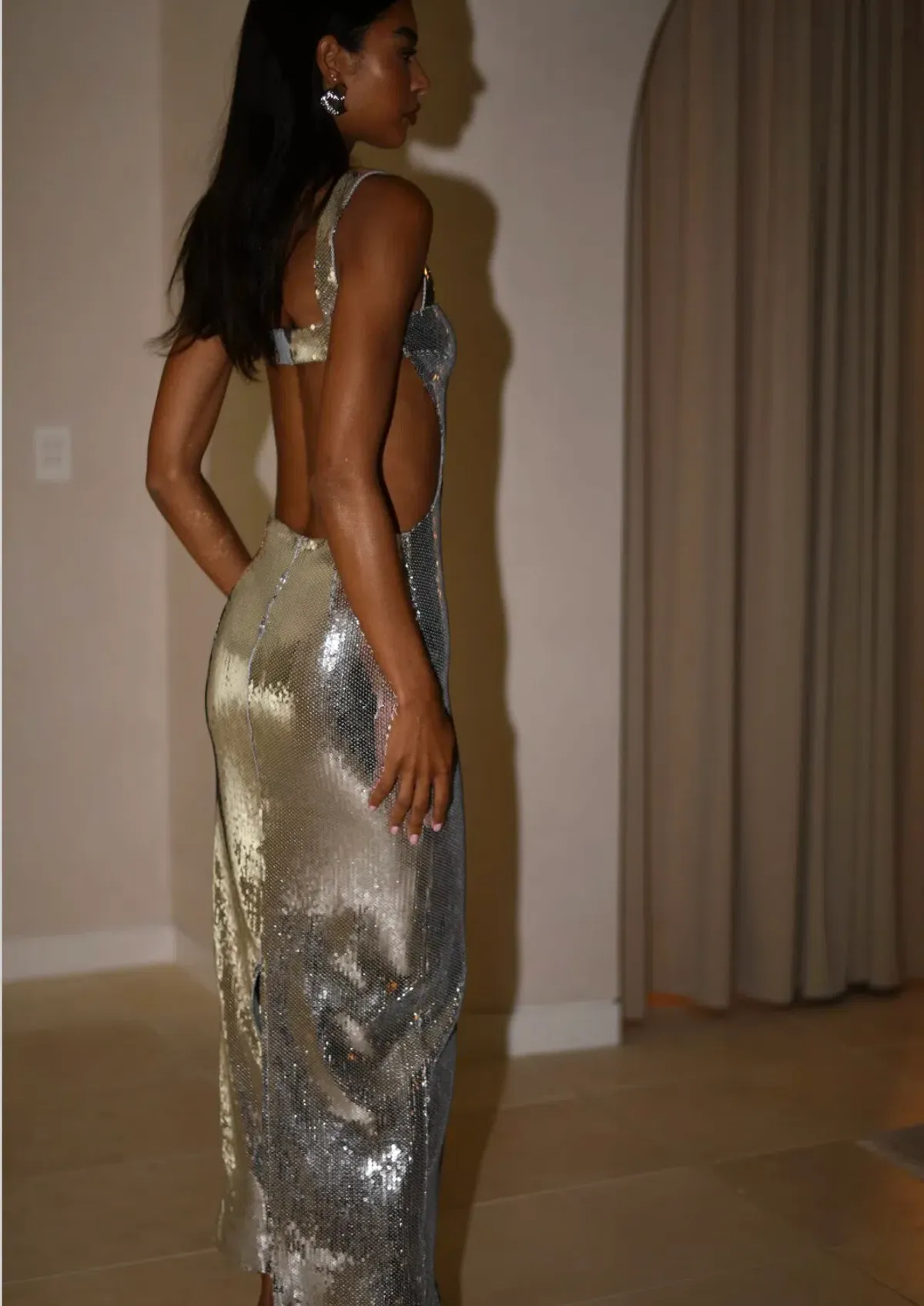 Meshki Adoria Sequin Dress - Image 4