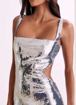 Meshki Adoria Sequin Dress for rent on The Volte - image 5