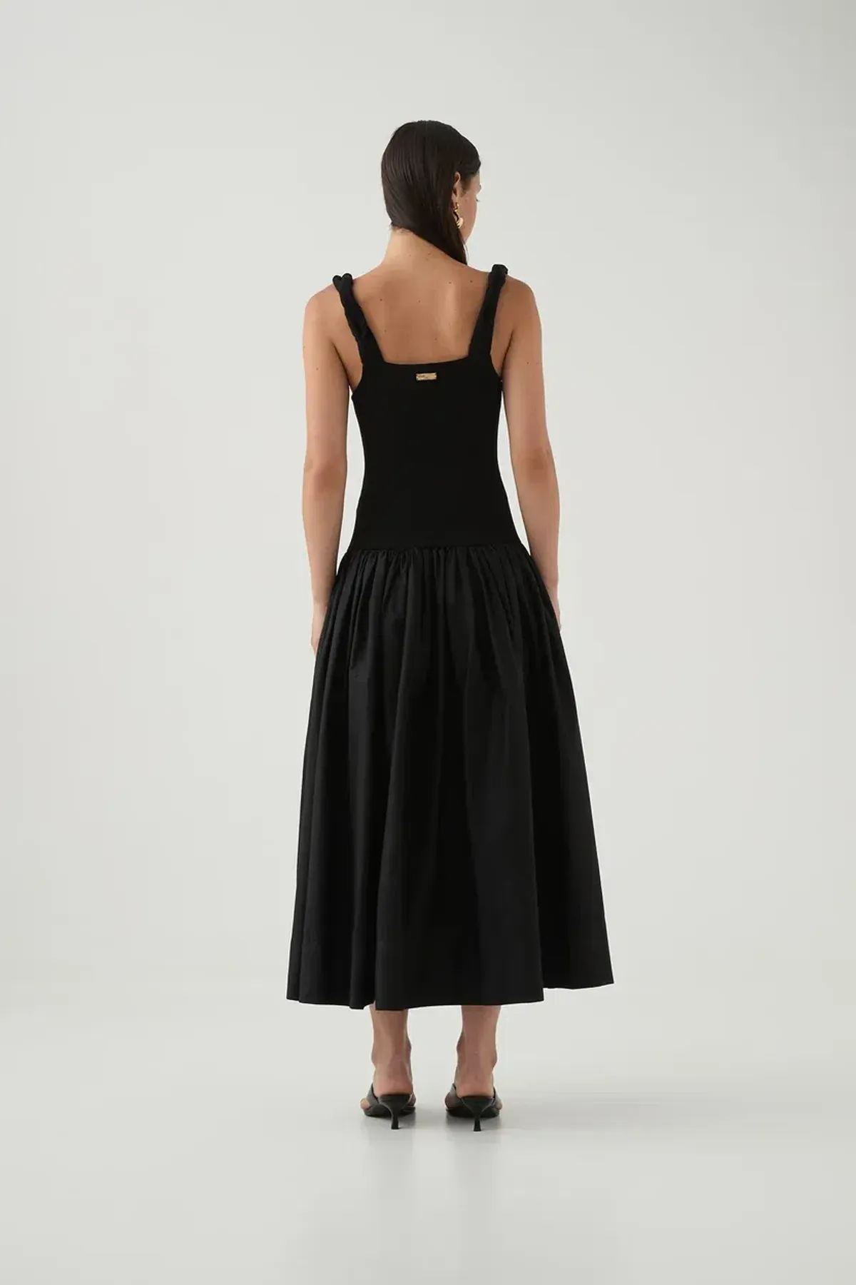 🖤 Aje HALYCON Midi Dress in Black - Size M / 10 AU 🖤 - Image 4
