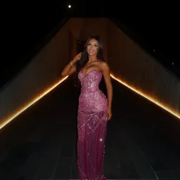 ALBINA DYLA Blush Majesty Gown Pink Size 6 for rent on The Volte - image 4