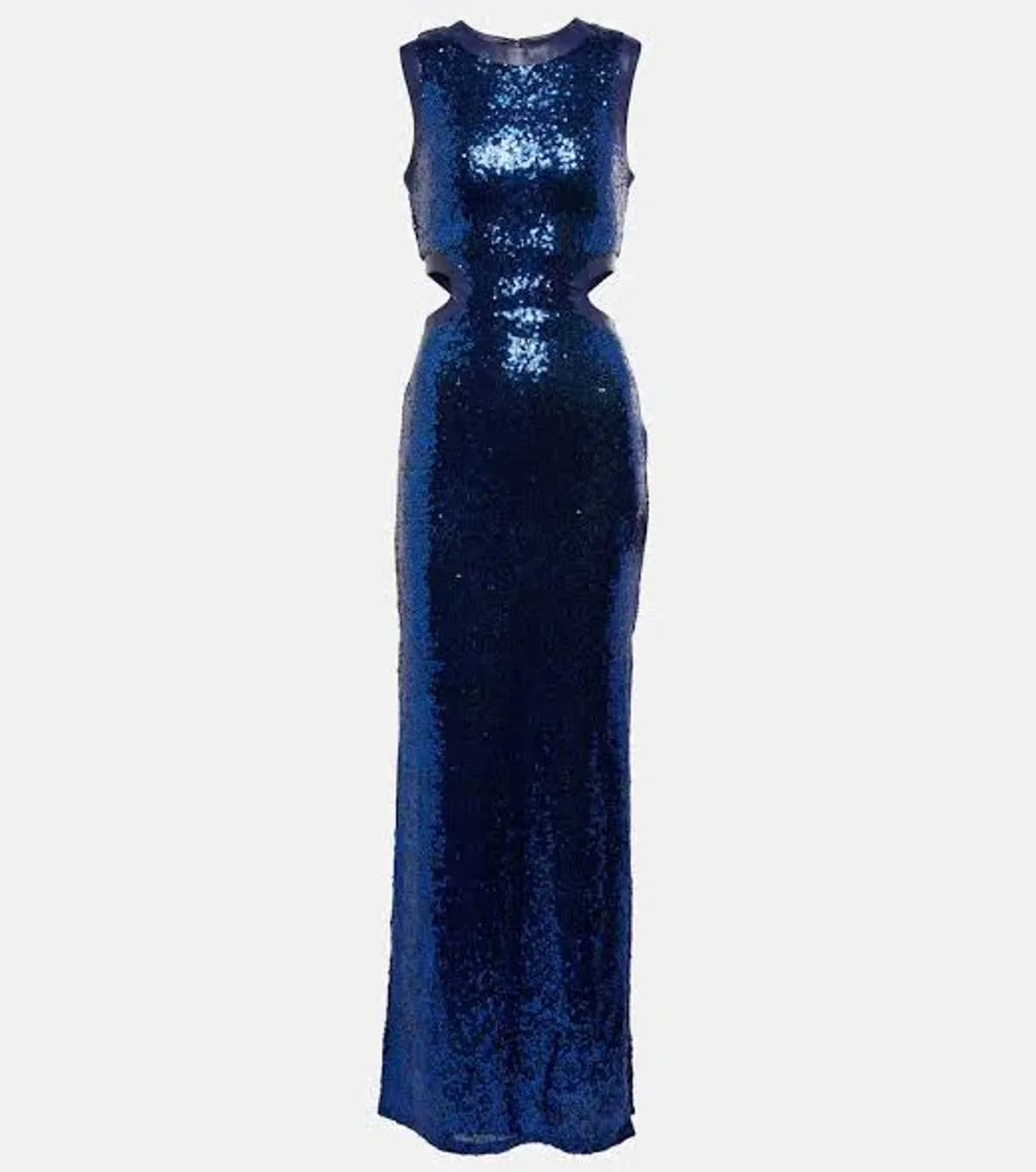 STAUD Sequined Dolce Maxi Dress Gown | Size Large / L - Image 1
