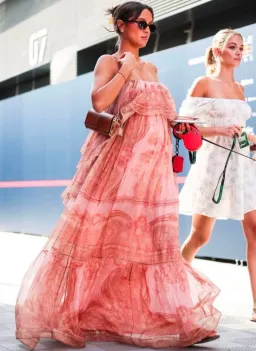 Zimmermann Sundance Frill Maxi Dress S0 for rent on The Volte - image 1