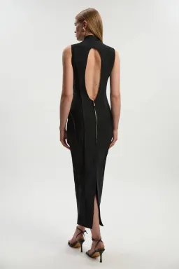 Karen Millen Bandage Knit Midi Dress Size S for rent on The Volte - image 6