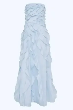  🩵 Aje ALLAIRIE GOWN in Pastel Blue - Size 16 AU  🩵 Ruffled Tiered Maxi Dress  🩵 for rent on The Volte - image 10