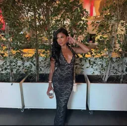 White Fox Destiny Lace Maxi Dress Black for rent on The Volte - image 1