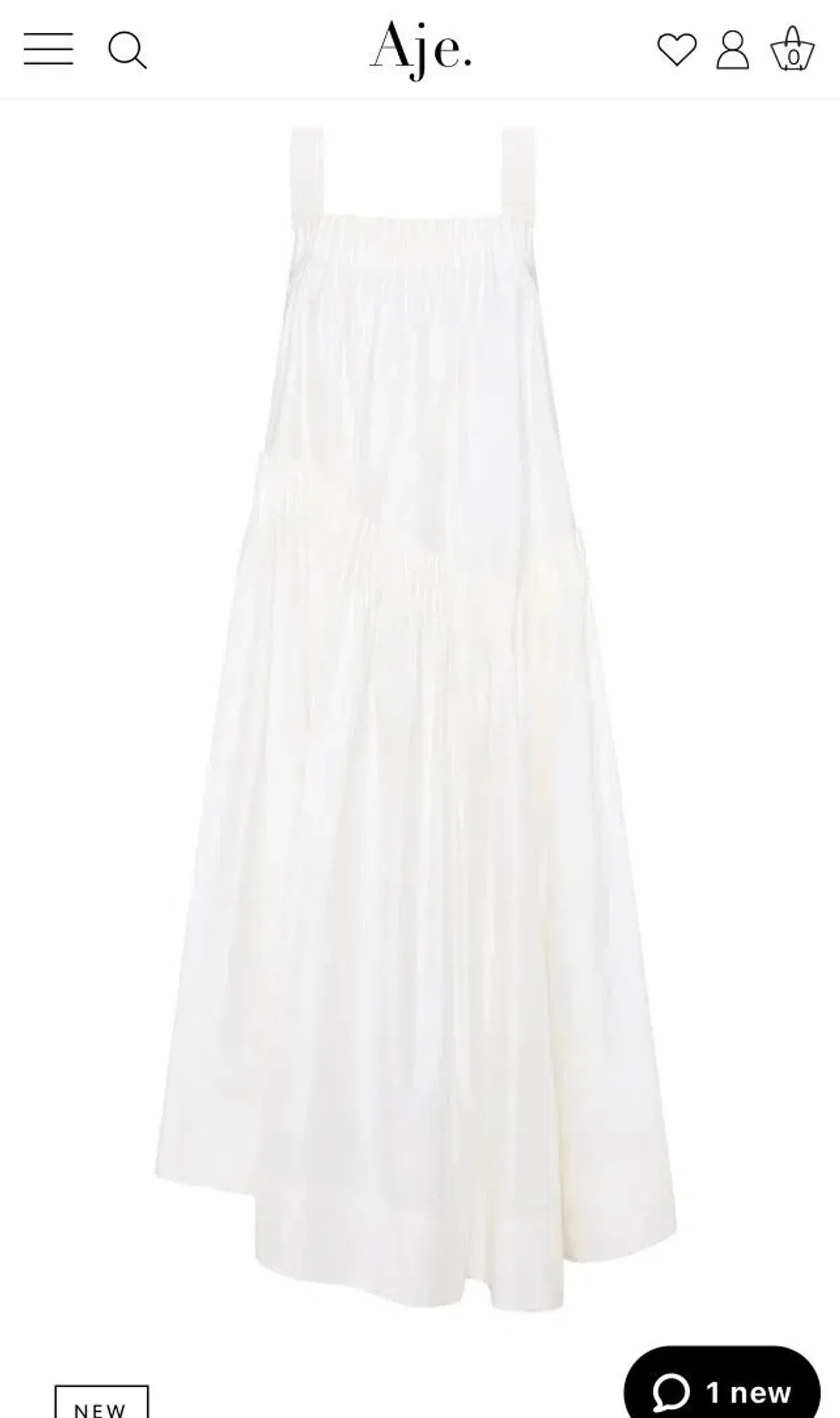 Aje Severine Sleeveless Midi Dress Size 10 - Image 4