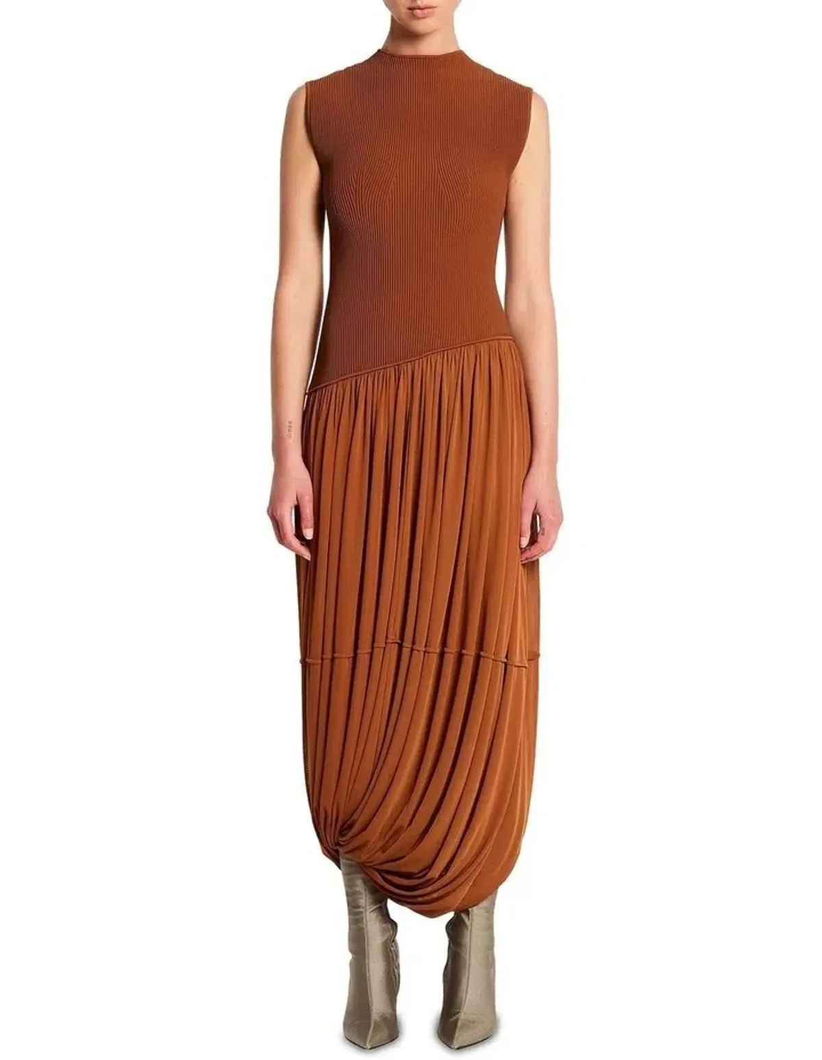 Sass & Bide  Apocalypse S/l Knit Dress in Rust size M - Image 2