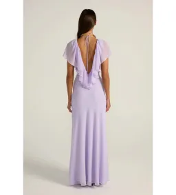 Ance Gria Clover Maxi Gown in Lavender Size 10 for rent on The Volte - image 2