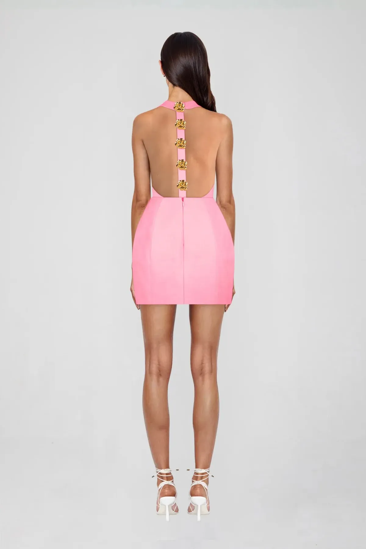 Atoir Tiffany Mini Dress Pink Size 8  - Image 2
