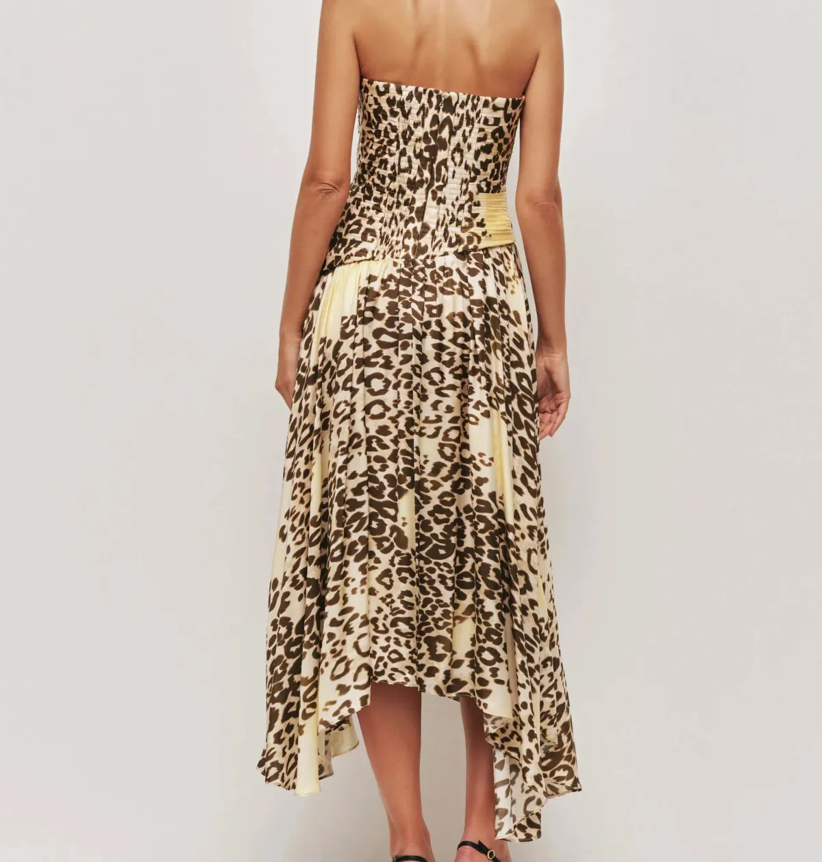 Aje Lani Cheetah Midi Dress Size 6 - Image 3
