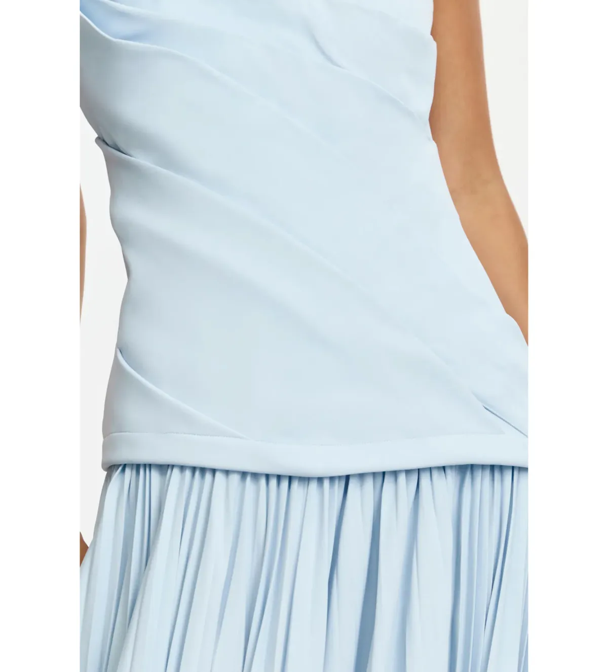 Acler Harden Maxi Dress in Powder Blue Size 12 - Image 3