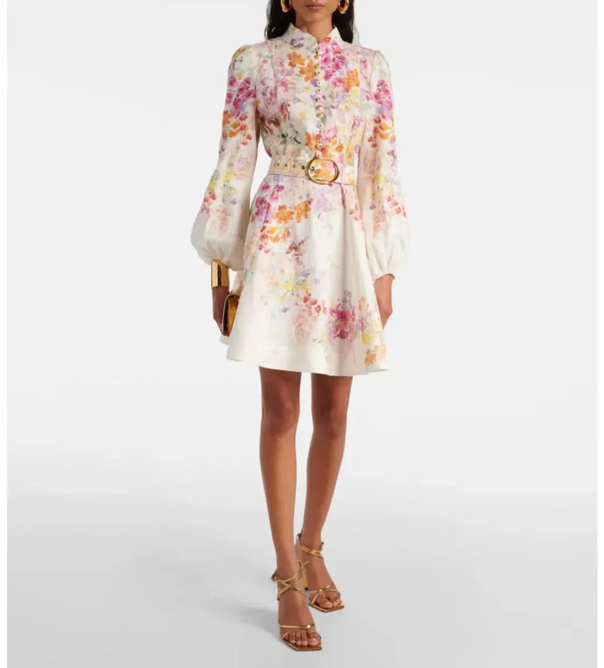 ZIMMERMANN NATURA MINI DRESS FLORAL - Image 2