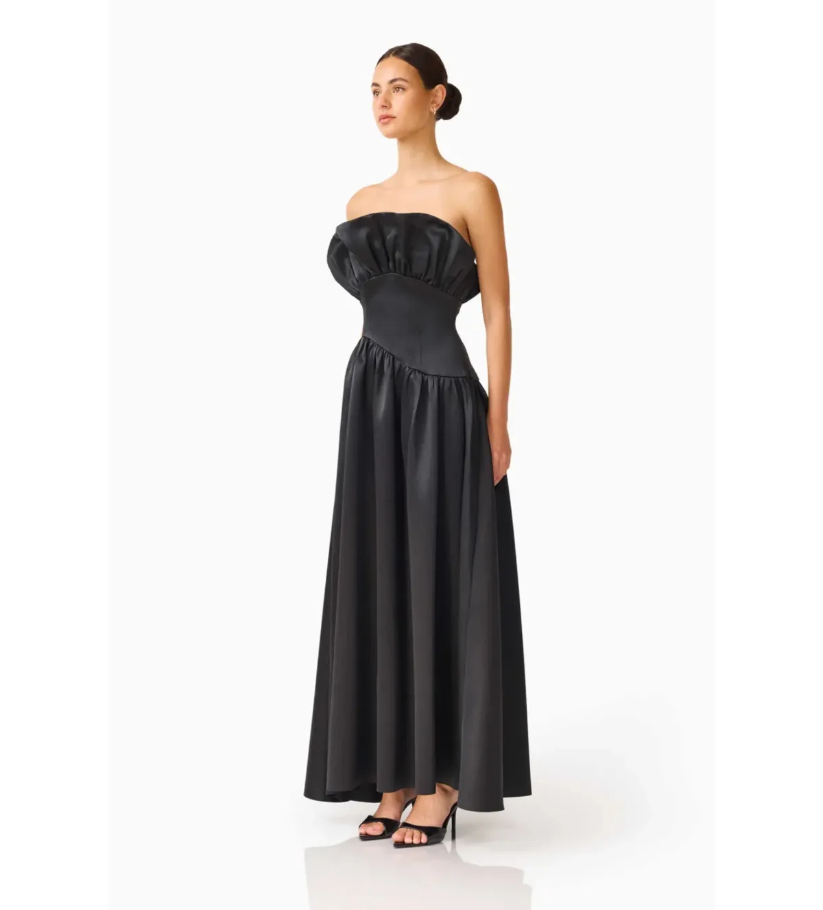 Elliatt Laurel Sleeveless Maxi Dress in Black Size S/AU 8 - Image 2