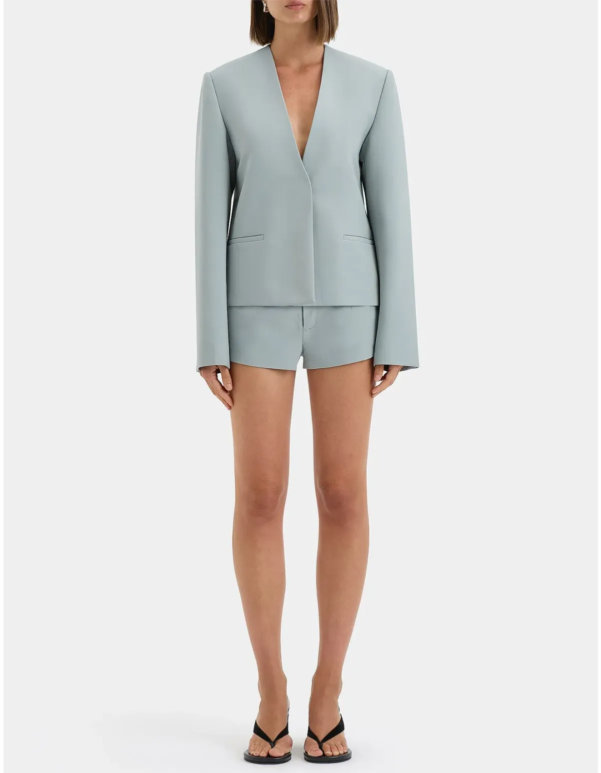 Sir the Label Grande Blazer Storm Size 4 AU - Image 1