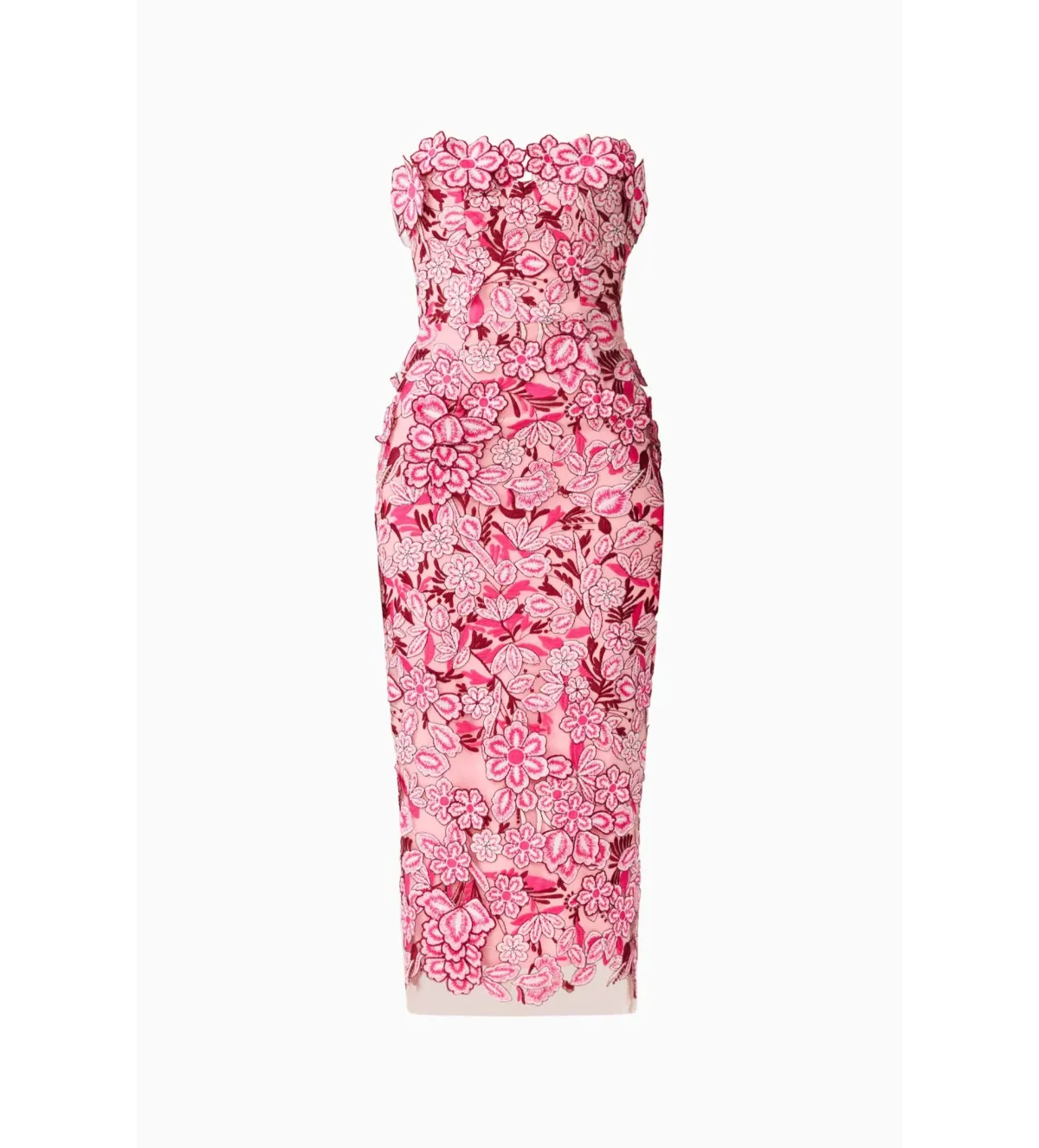 Elliatt Roseate Strapless Midi Dress in Pink Size AU 8 - Image 4