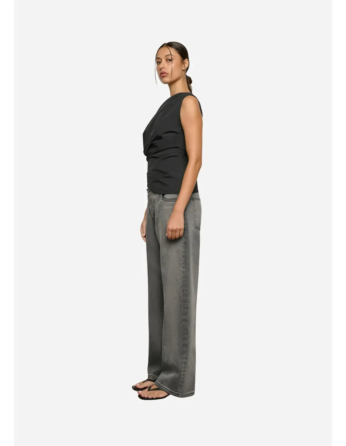 One Of Others Pallas Top Size 2 AU Cool Black - Image 2