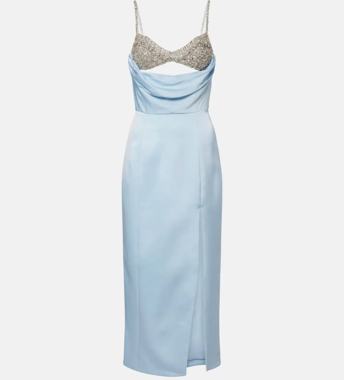 RACHEL GILBERT CELESTIA MIDI DRESS IN BLUE AU12 ( BEST FITS AU10-12)  - Image 4