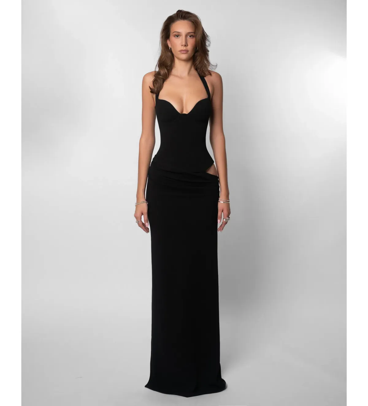 Fenity Hailey Maxi Dress Black Size XS Petite - Image 1