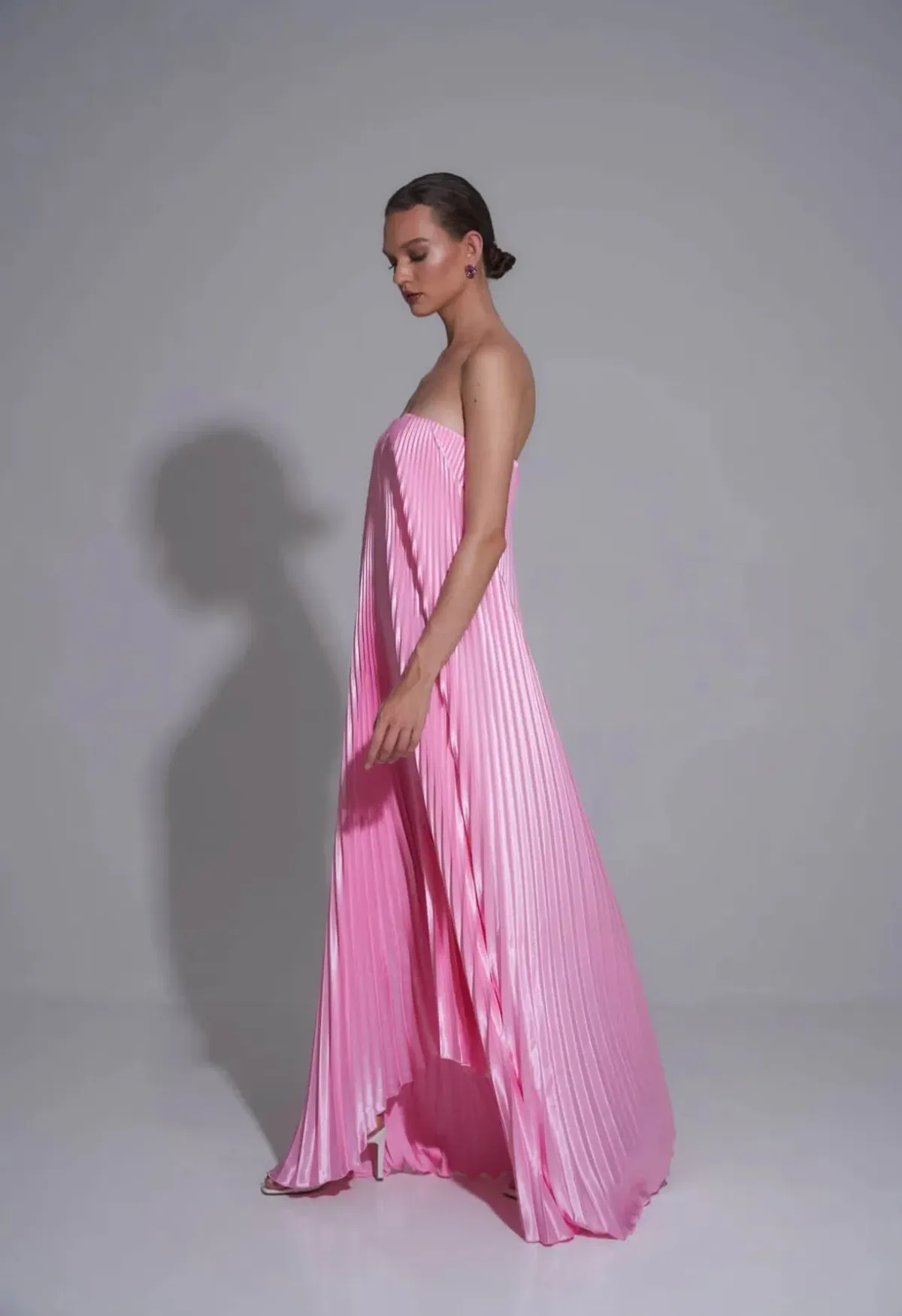 Lidee Black Tie Gown in Pink Size 10 - Image 2