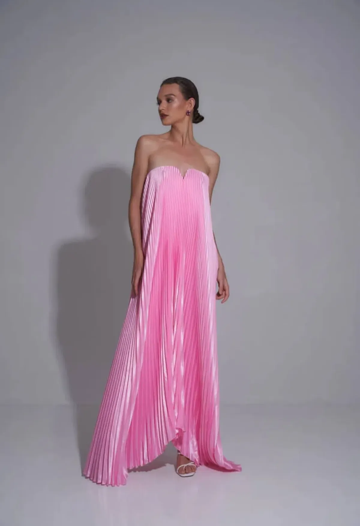 Lidee Black Tie Gown in Pink Size 10 - Image 1