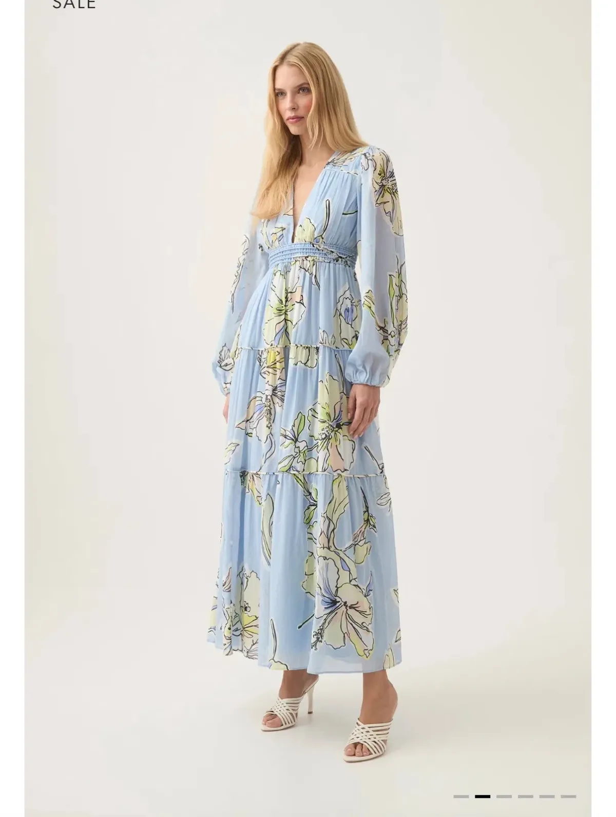 AJE ROMANTICA VOILE MAXI DRESS 14 - Image 2