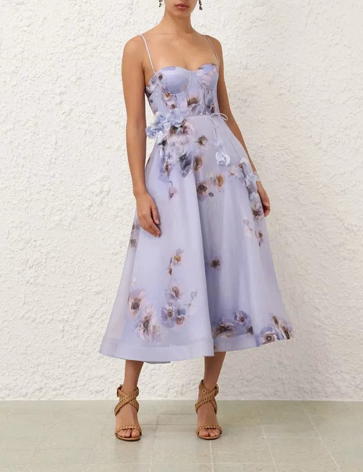 Zimmermann Hypnotic Picnic Dress Lilac Poppy Size 2/ AU 12 - Image 1