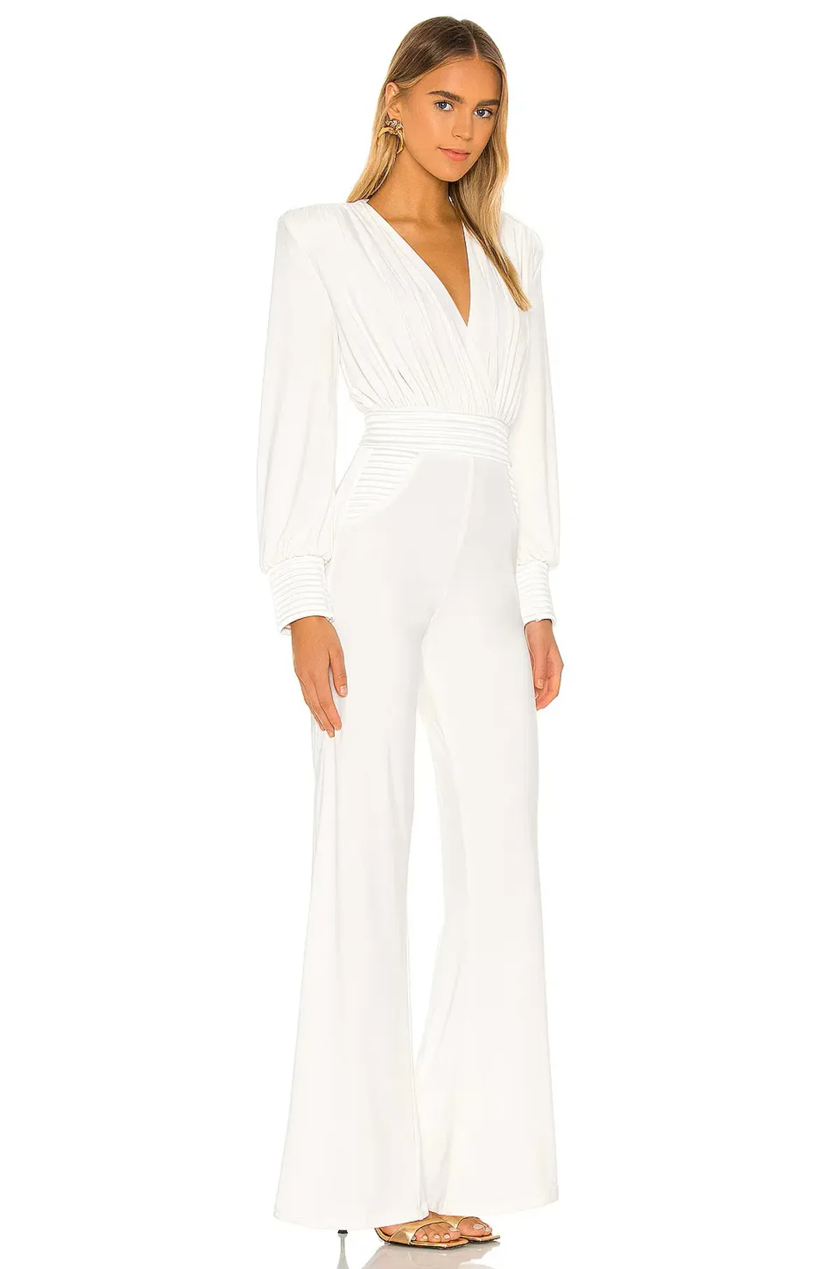 ZHIVAGO READY JUMPSUIT – WHITE / IVORY – SIZE 8/10 - Image 6
