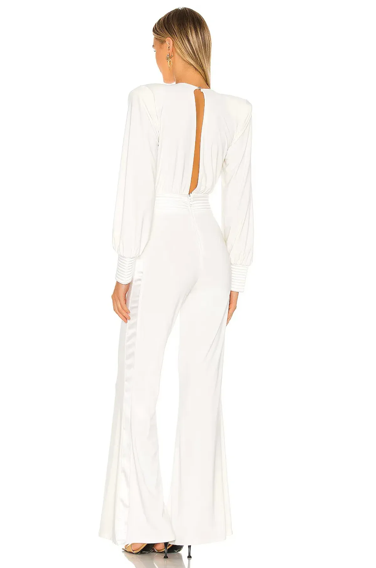 ZHIVAGO READY JUMPSUIT – WHITE / IVORY – SIZE 8/10 - Image 7