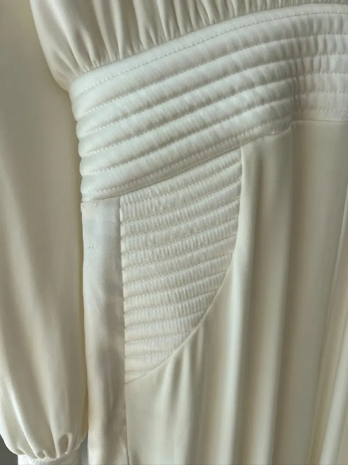 ZHIVAGO READY JUMPSUIT – WHITE / IVORY – SIZE 8/10 - Image 5