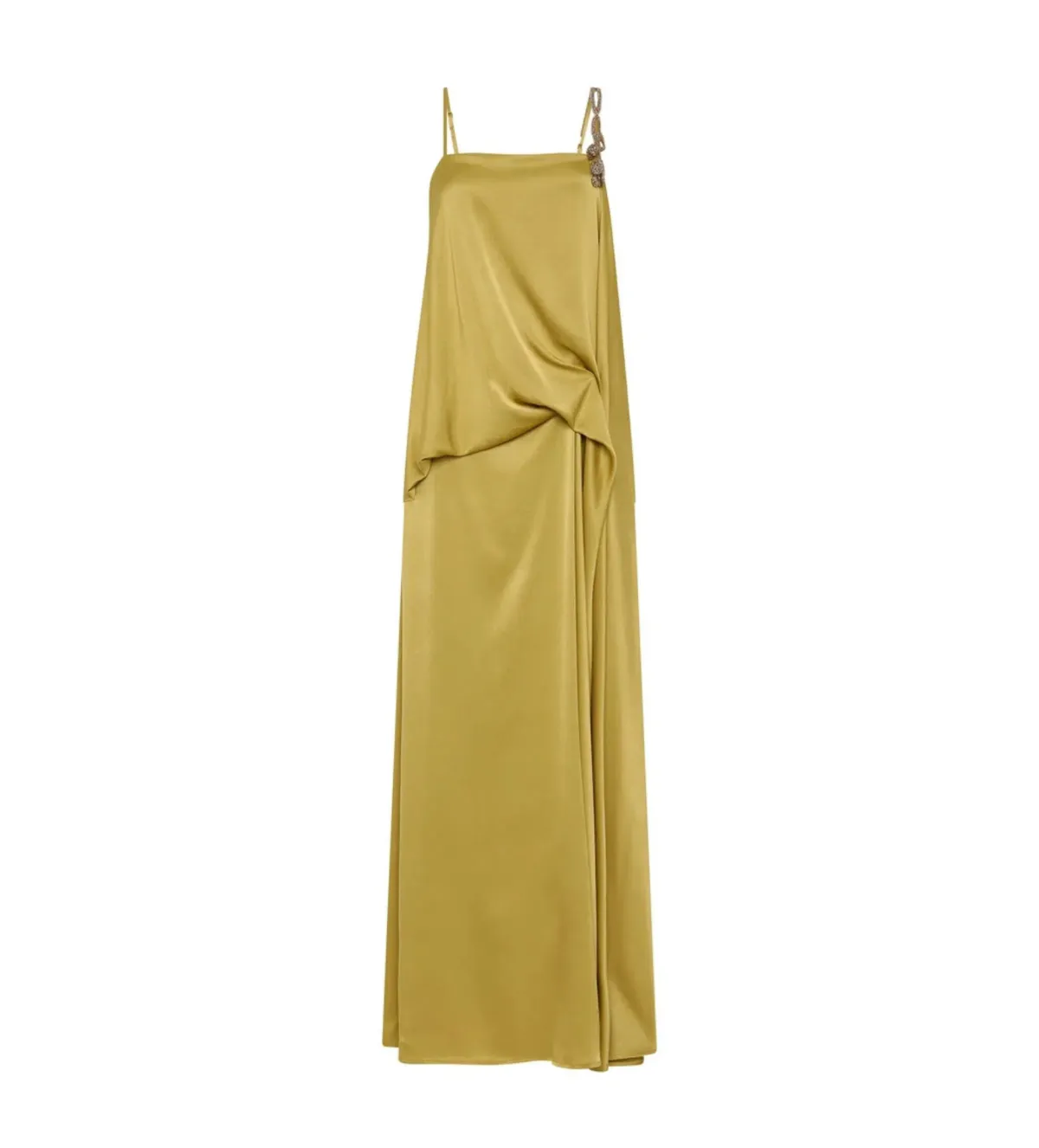 Rachel Gilbert Oryx Maxi Gown Moss Size 14 - Image 1