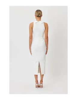 Bianca and Bridgett Miller Midi Dress White Size 6 AU for rent on The Volte - image 3