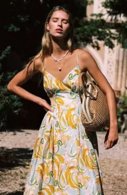 Steele Jasmine Allegro Print Midi Dress Size AU 12 / L for rent on The Volte - image 4