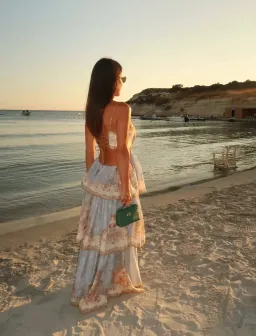 Zimmermann The Daylight Tiered Maxi Blue Size 0 / AU 8 for rent on The Volte - image 2