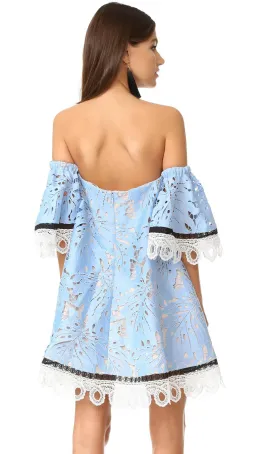 Talulah Known Better Mini Dress Blue Size 8 for rent on The Volte - image 3