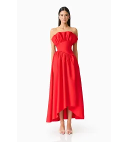 Elliatt Laurel Sleeveless Maxi Dress In Red Size L/AU12 for rent on The Volte - image 1