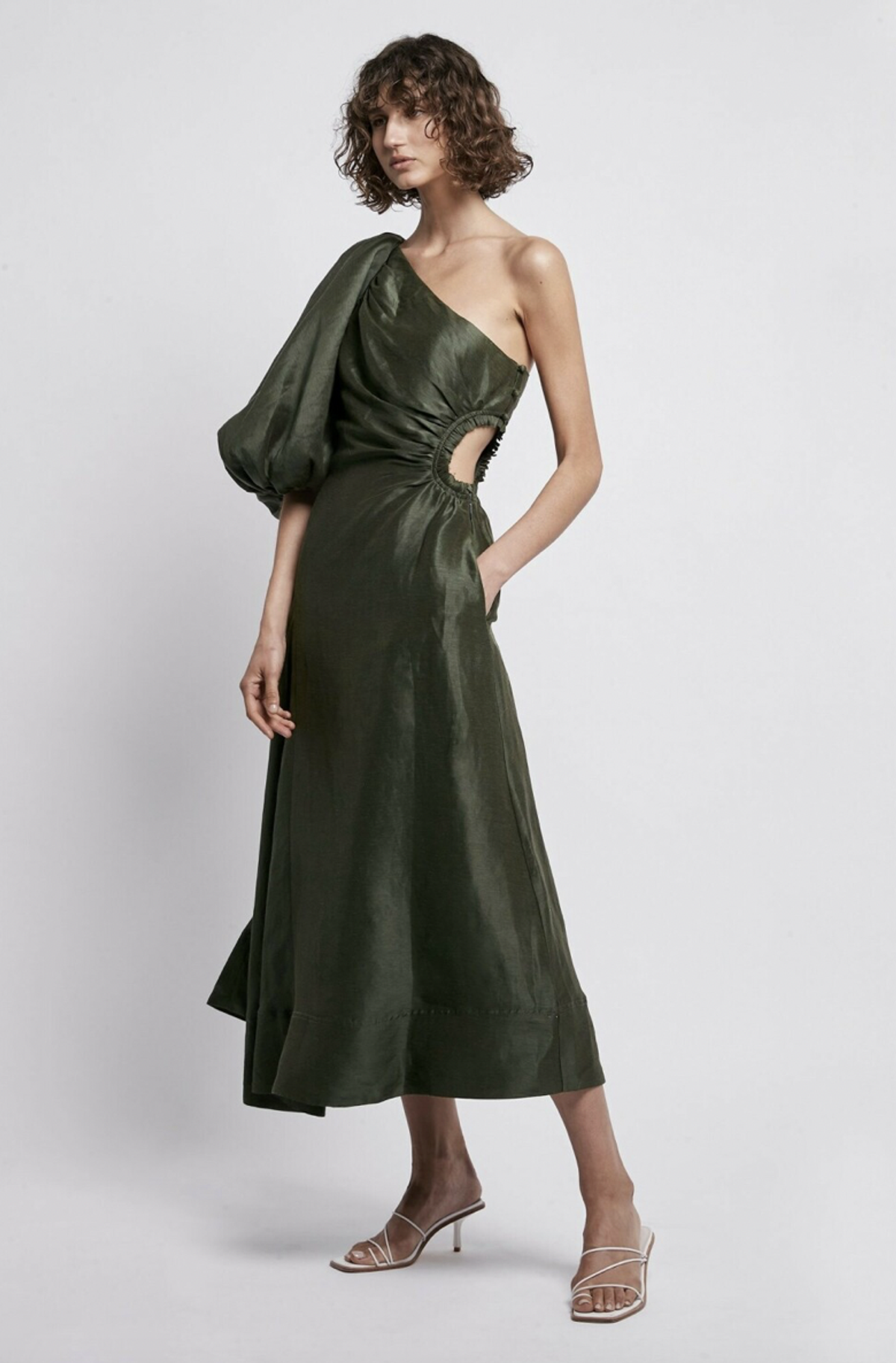AJE CONCEPT DRESS- BONSAI GREEN  - Image 1
