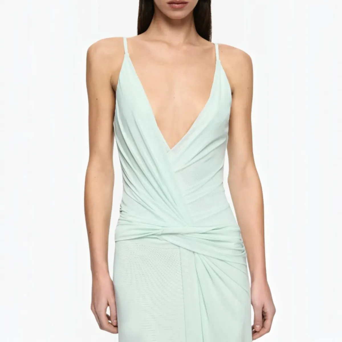 Bec & Bridge Vela Maxi Dress in Spearmint Size 8  - Image 3