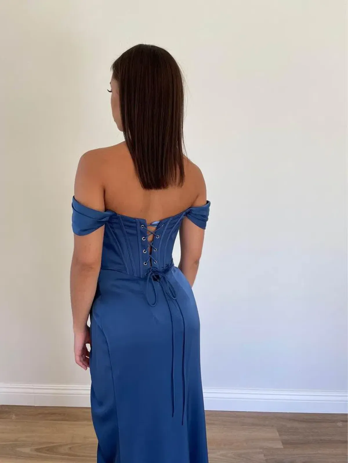 One Honey Botique Tyra Soft Navy dress - Image 6