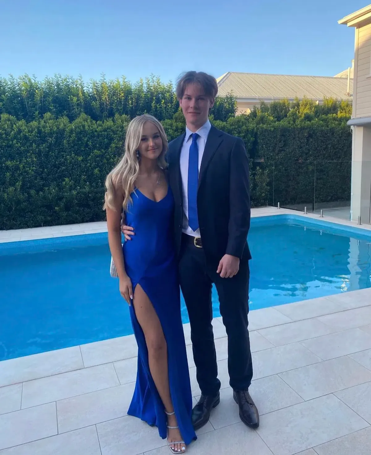 Michelle Mason Bias Cobalt dress - Image 8