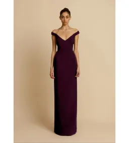 Arcina Ori Ellery Dress in Plum Size XS/AU6 for rent on The Volte - image 1