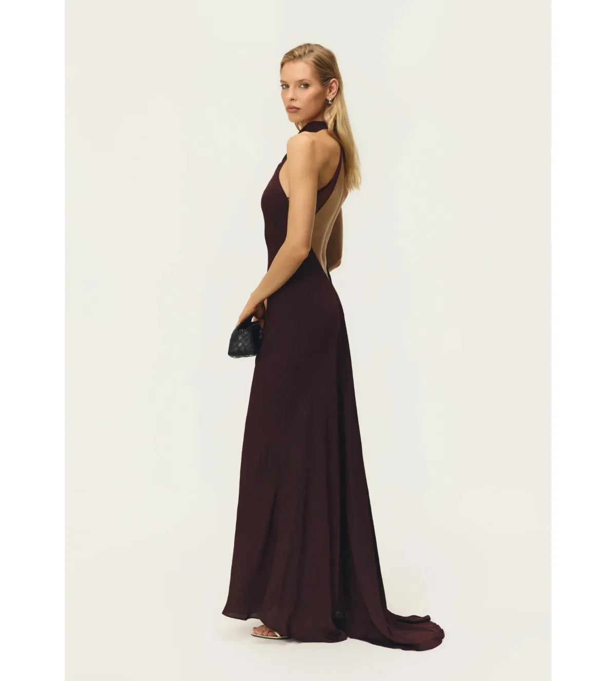 Arcina Ori Avaline Maxi Dress in Plum Size XS/AU6 - Image 3