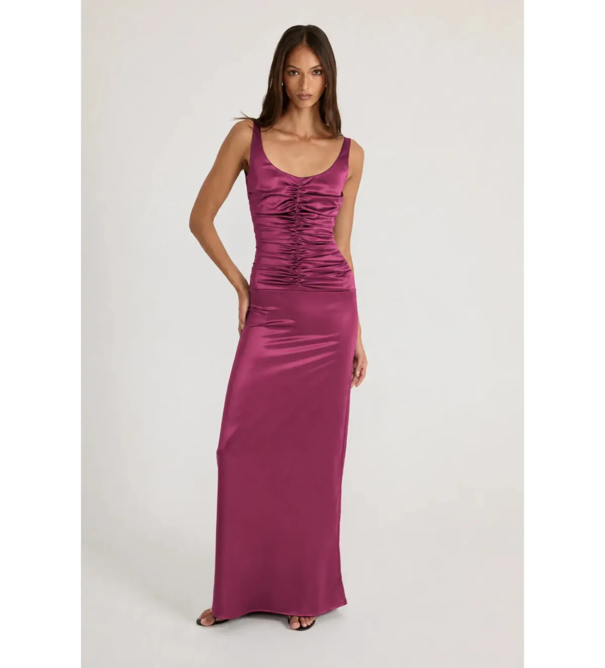 Ance Gria Atlein Gown in Plum Size S/AU8 - Image 4