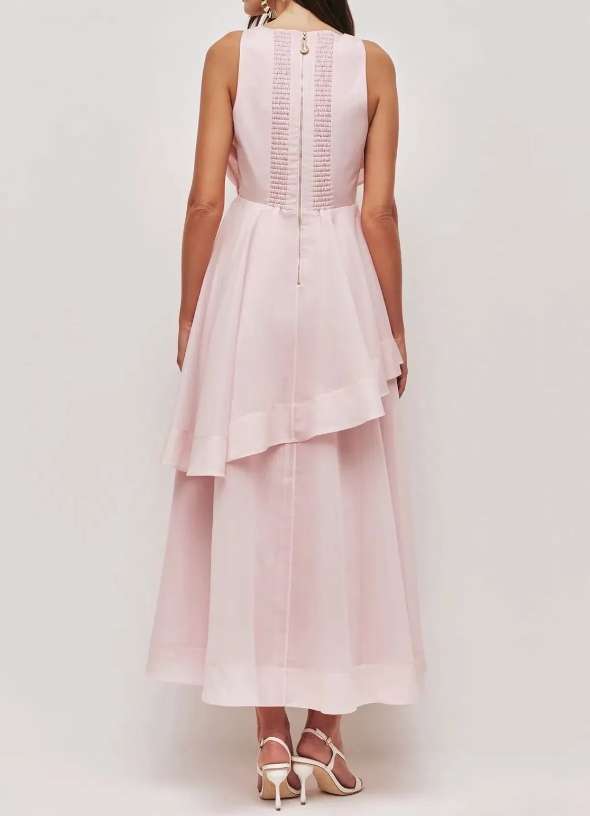 AJE SELESTIA MIDI DRESS PINK 12 - Image 3