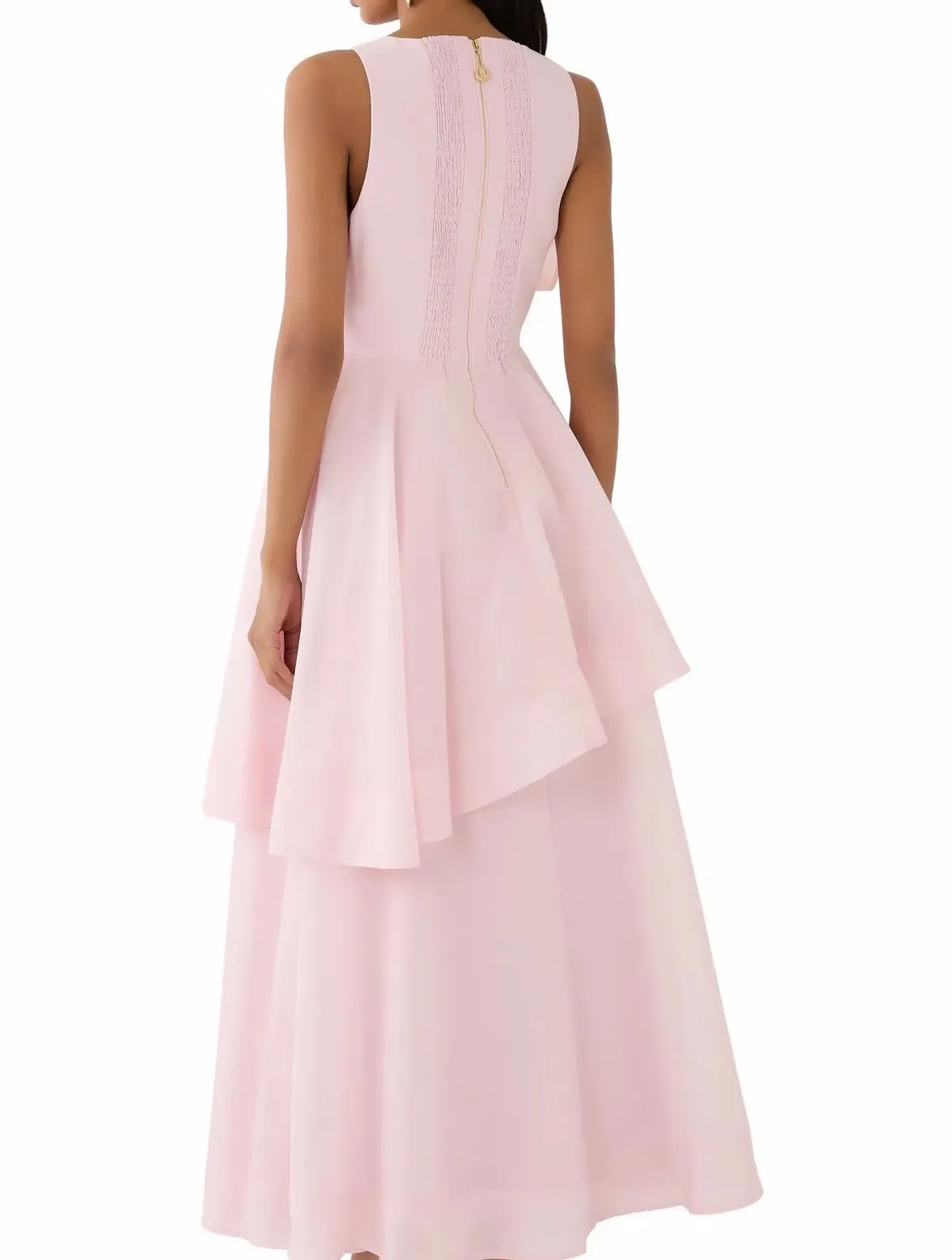 AJE SELESTIA MIDI DRESS PINK 12 - Image 4