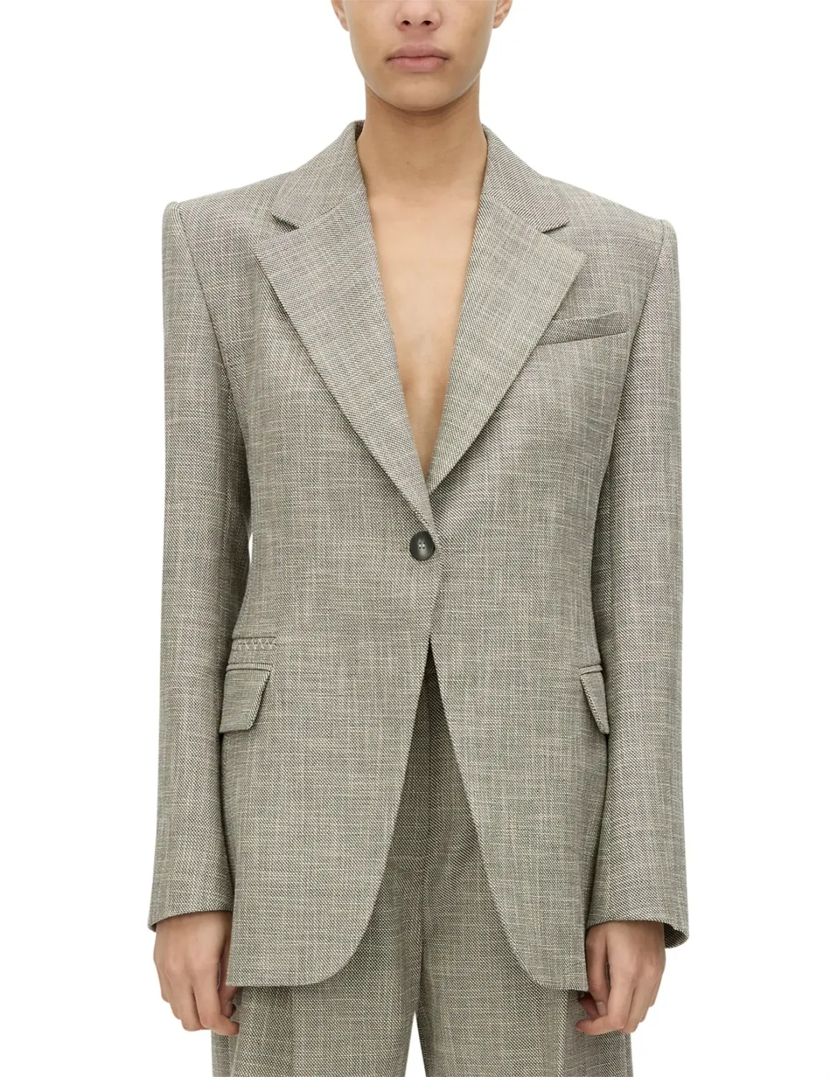 Camilla and Marc Nestor Blazer Size 6 Choc Marle - Image 1