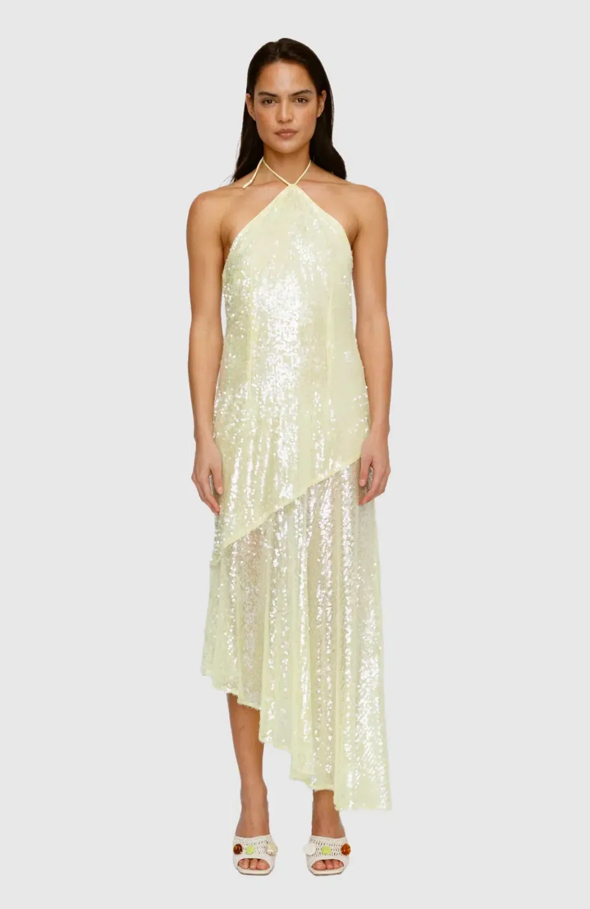 The Wolf Gang Mina Sequin Maxi Dress S - Image 2