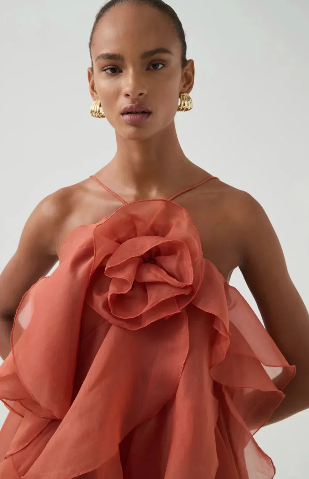 Aje Pandorea Coral Clay Gown sz 8 (fits 8-12) - Image 3